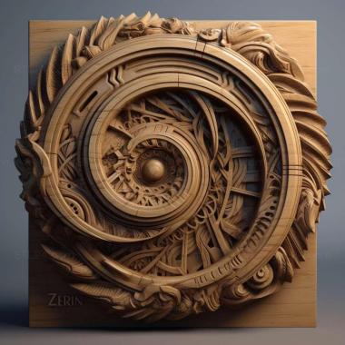 Patterns and decorations stl Zeltrons 2 3d model